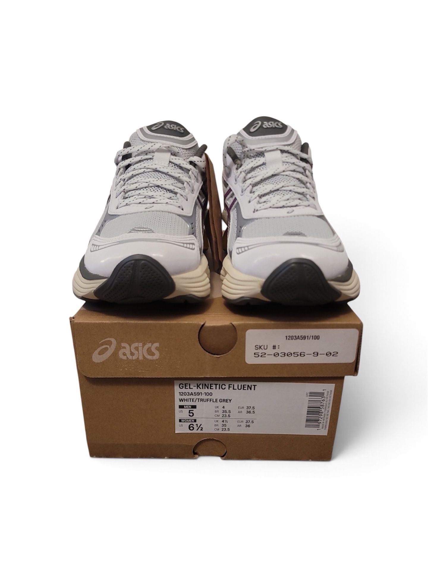 New ASICS Gel-Kinetic 1203A591-100 Sz. 6.5 Women’s 5 Men’s Running 5