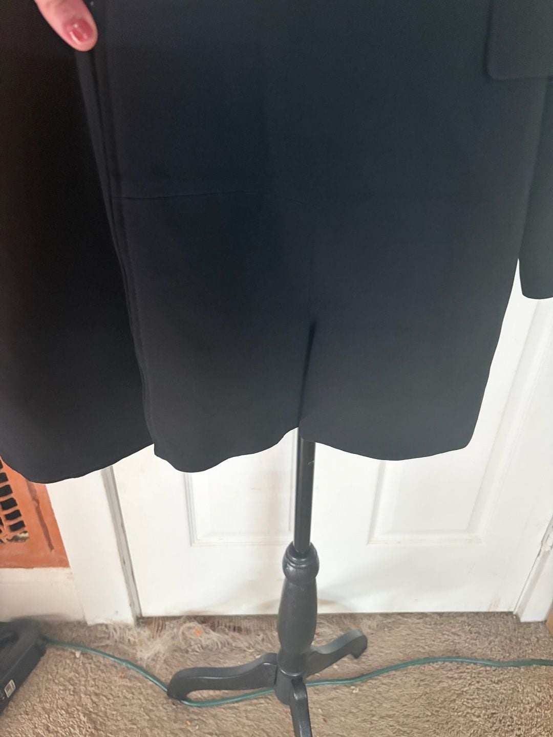 SuiStudio Black Blazer Dress Size 6 Double Breasted Mini Dress 6