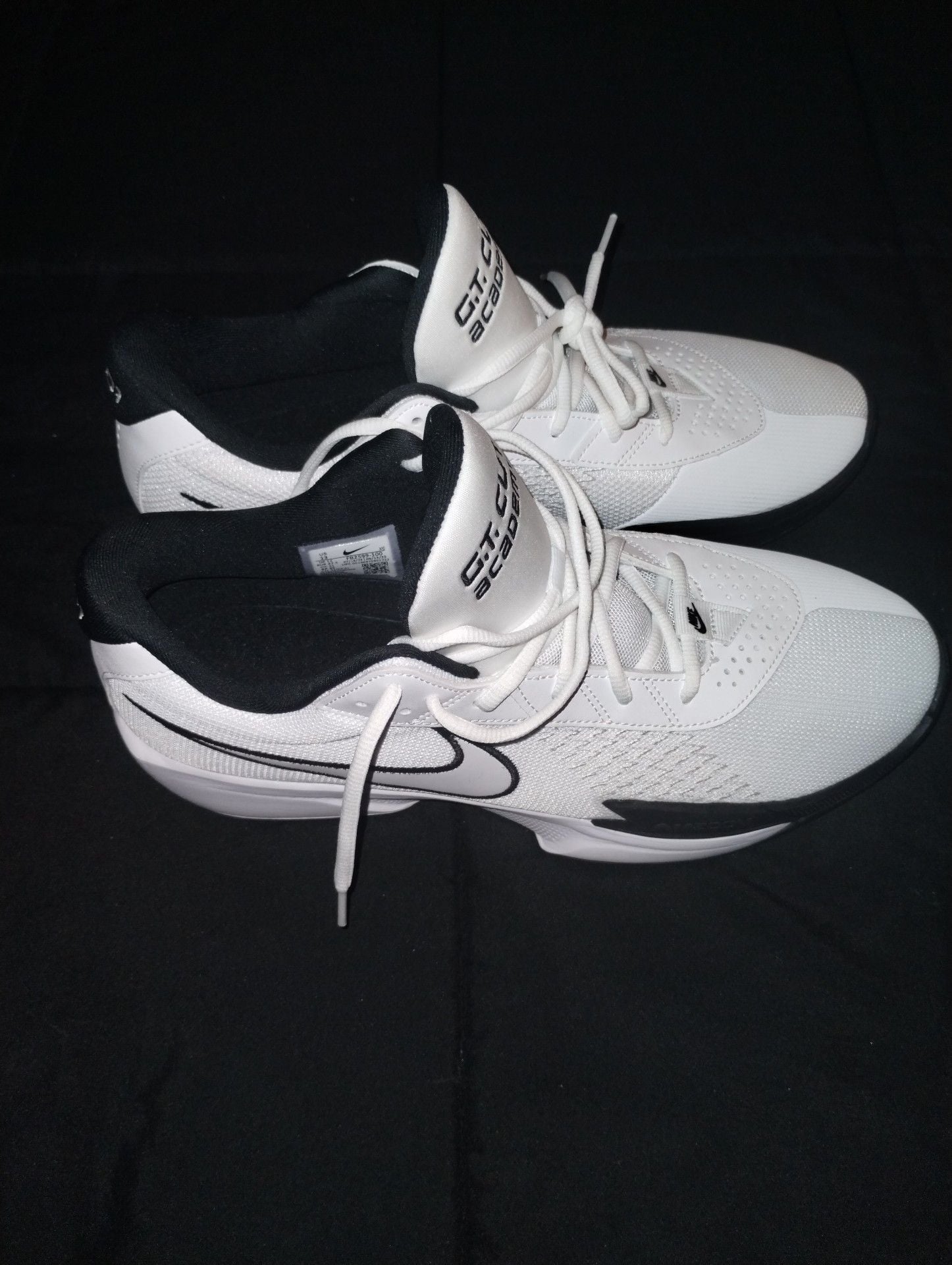 Nike Air Zoom G.T. Cut Academy EP White/Black FB2598-105 3