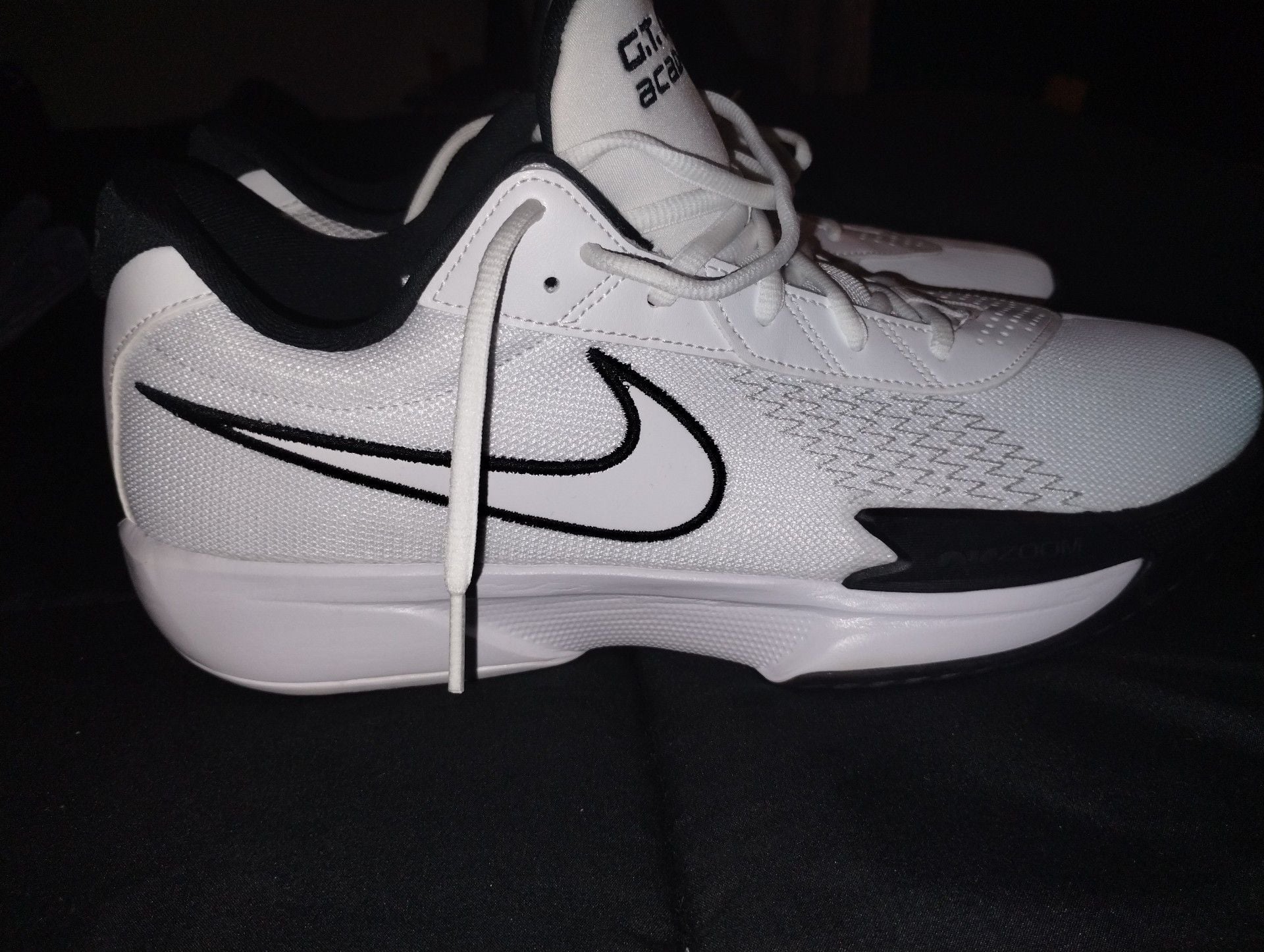 Nike Air Zoom G.T. Cut Academy EP White/Black FB2598-105 4