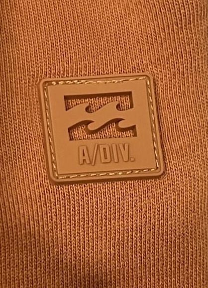 Billabong Adventure Division Organic Sweatpants Size M Orange Joggers 3