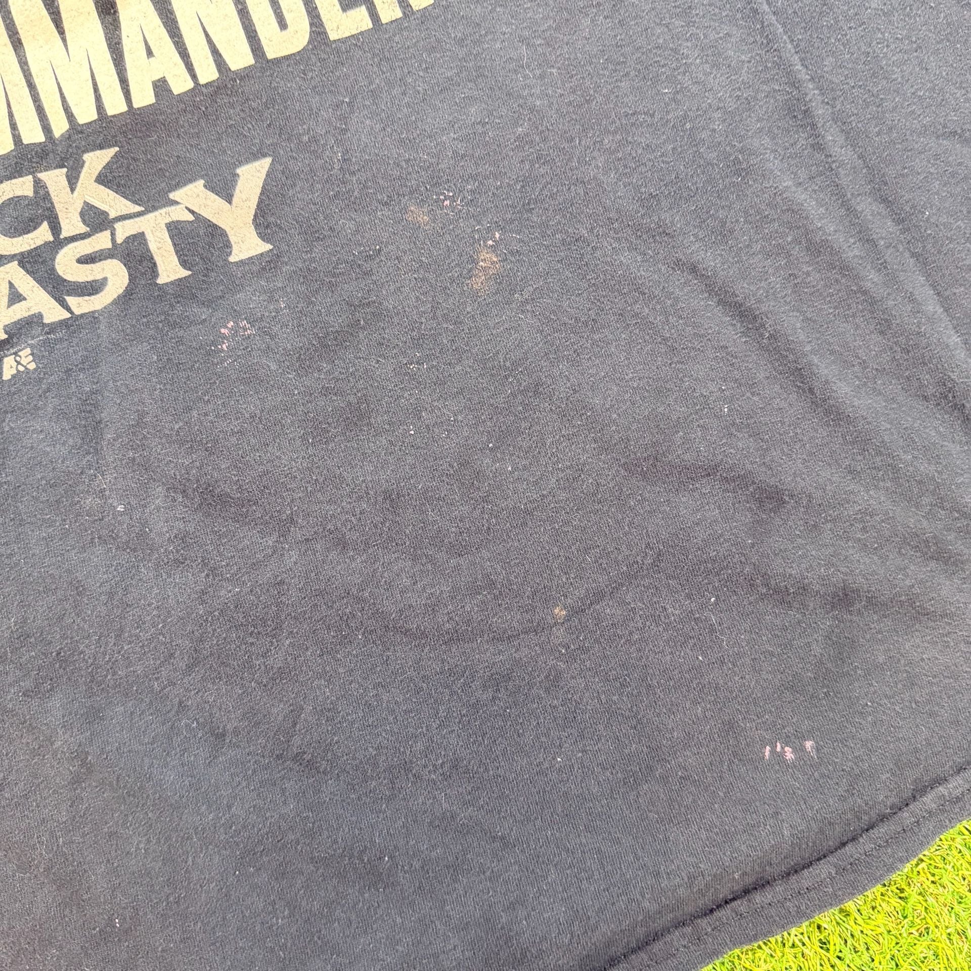 Duck Dynasty Beaver Commander T-Shirt Black Size Large 7