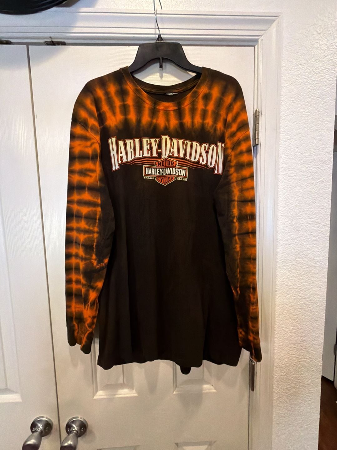 Harley-Davidson Montgomery Alabama Tie Dye Long Sleeve Shirt 2
