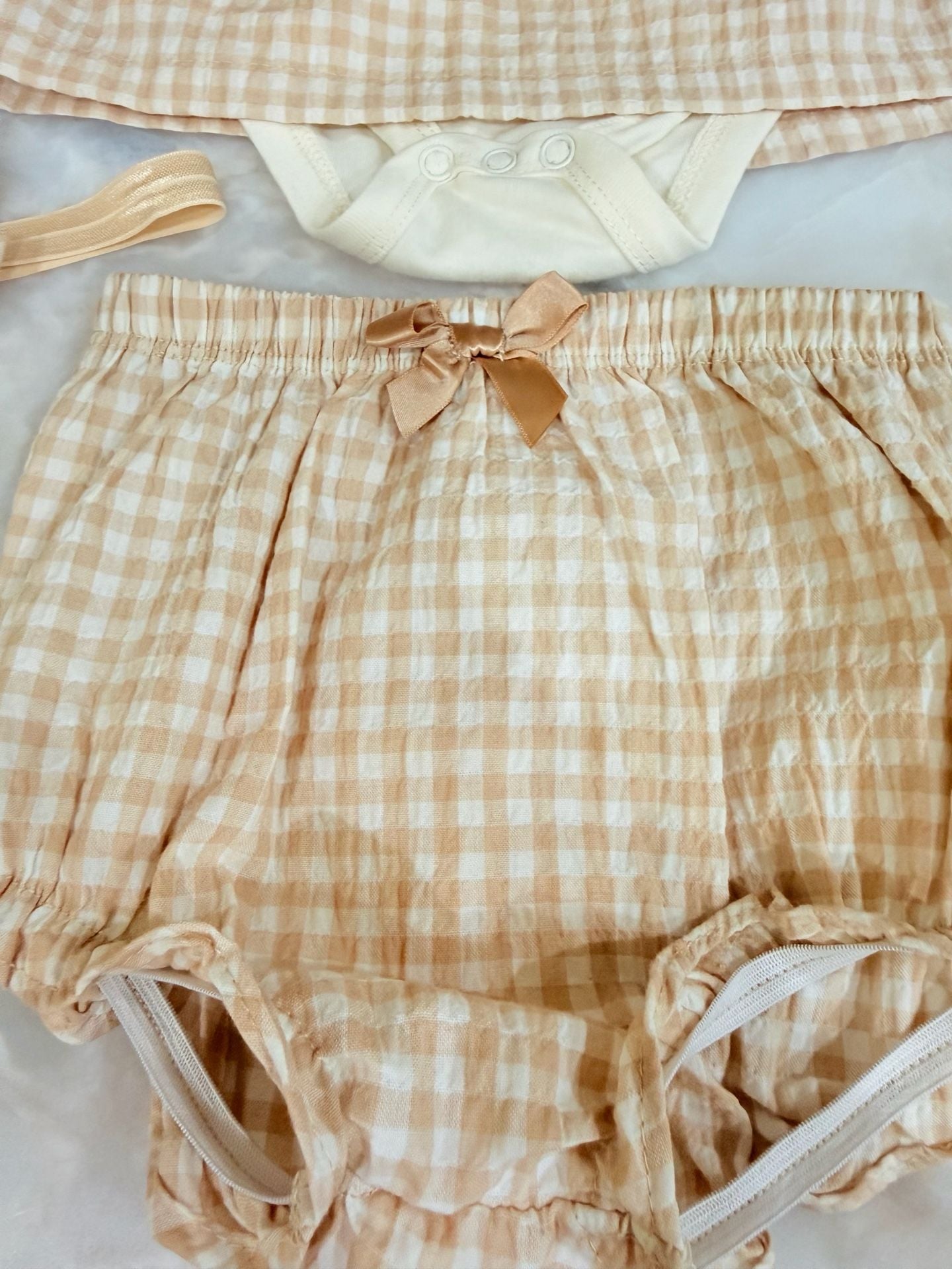 Nicole Miller Gingham 3/6M Dress 2