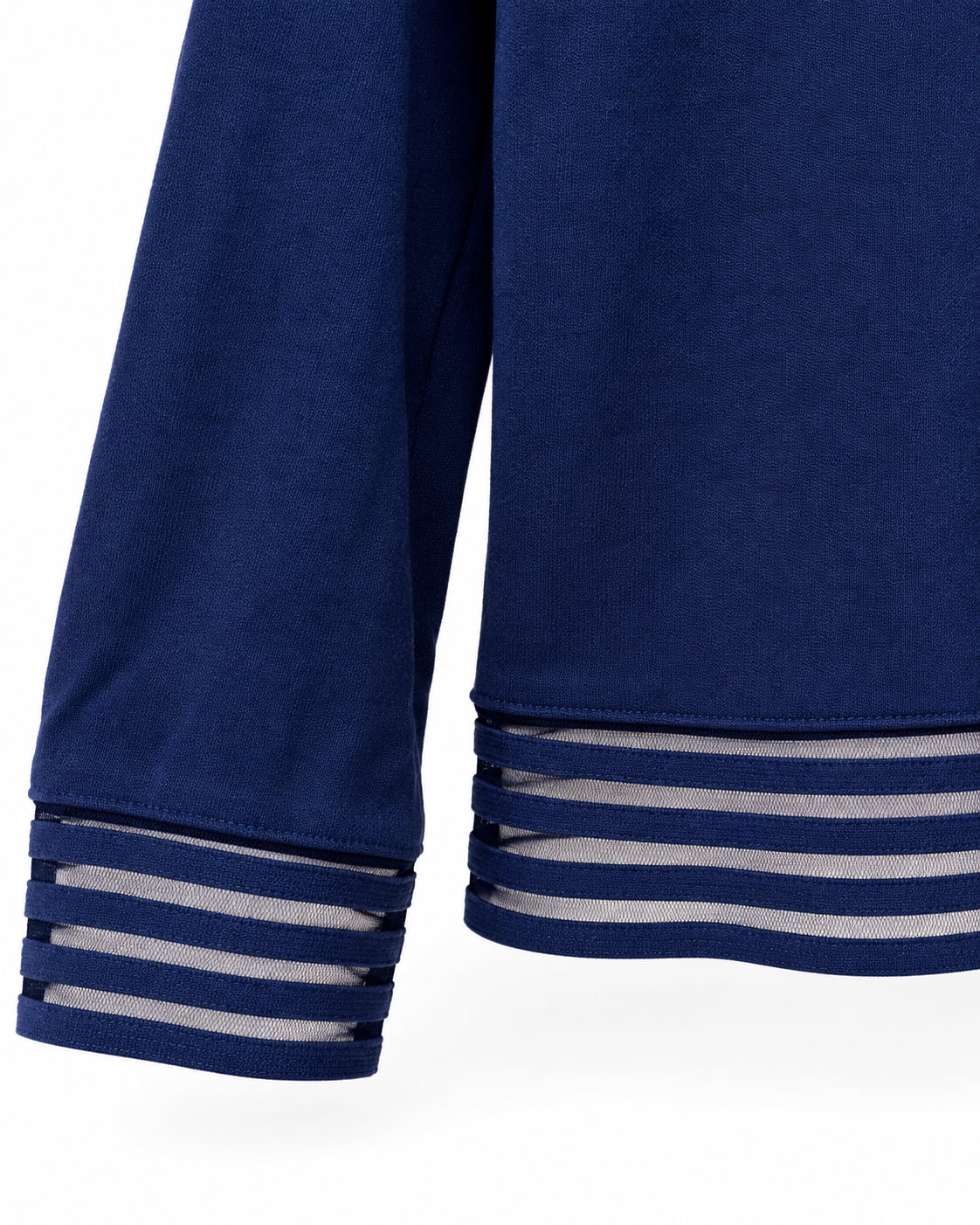 Justice Active Girls Size 10 Navy “Gymnast” Quarter Zip Pullover 5