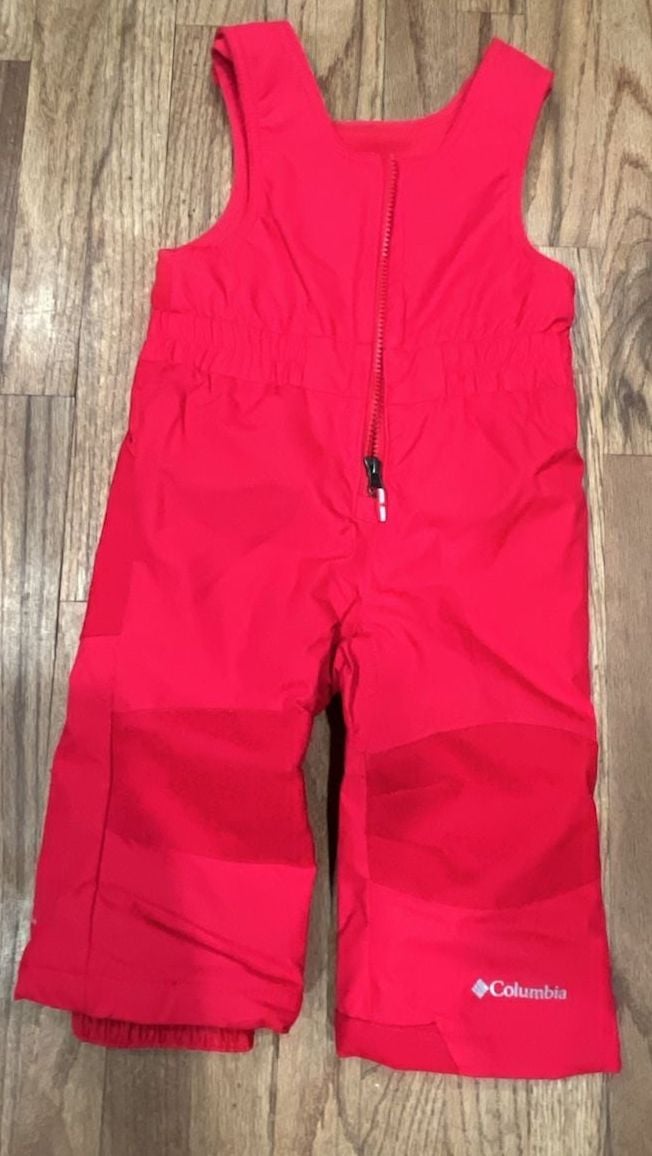 Columbia Baby Girls Buga Snow Pants Red 12-18 Months 2