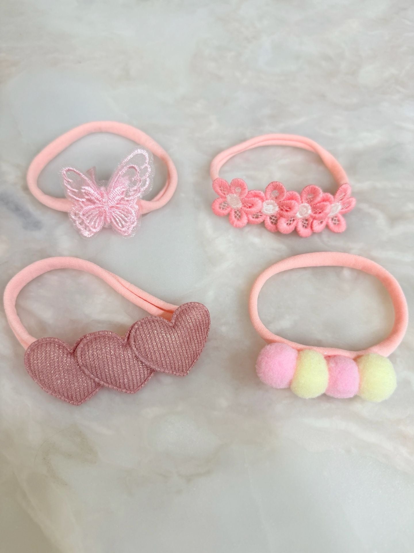 Baby Girl Bow Headband Set 2