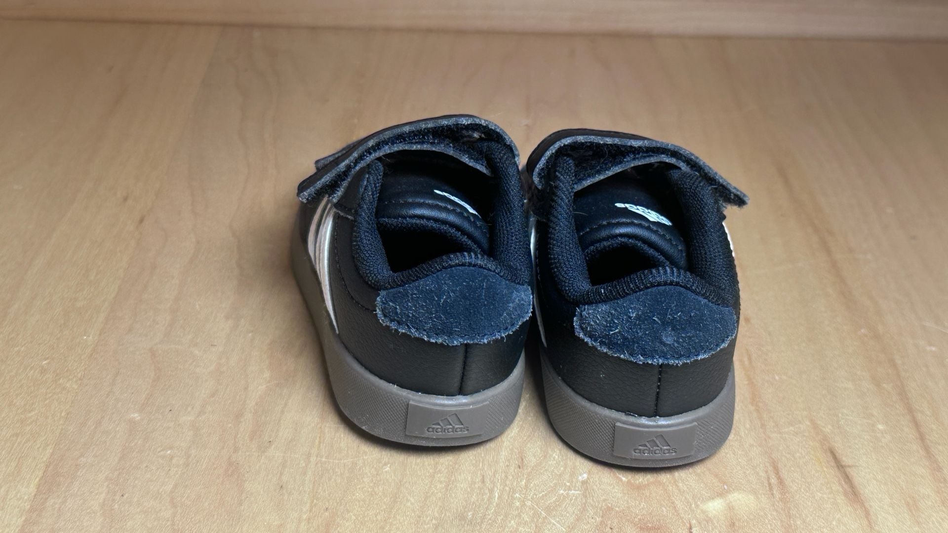 Adidas VL Court 3.0 CF I Toddler Black White Sneakers 5