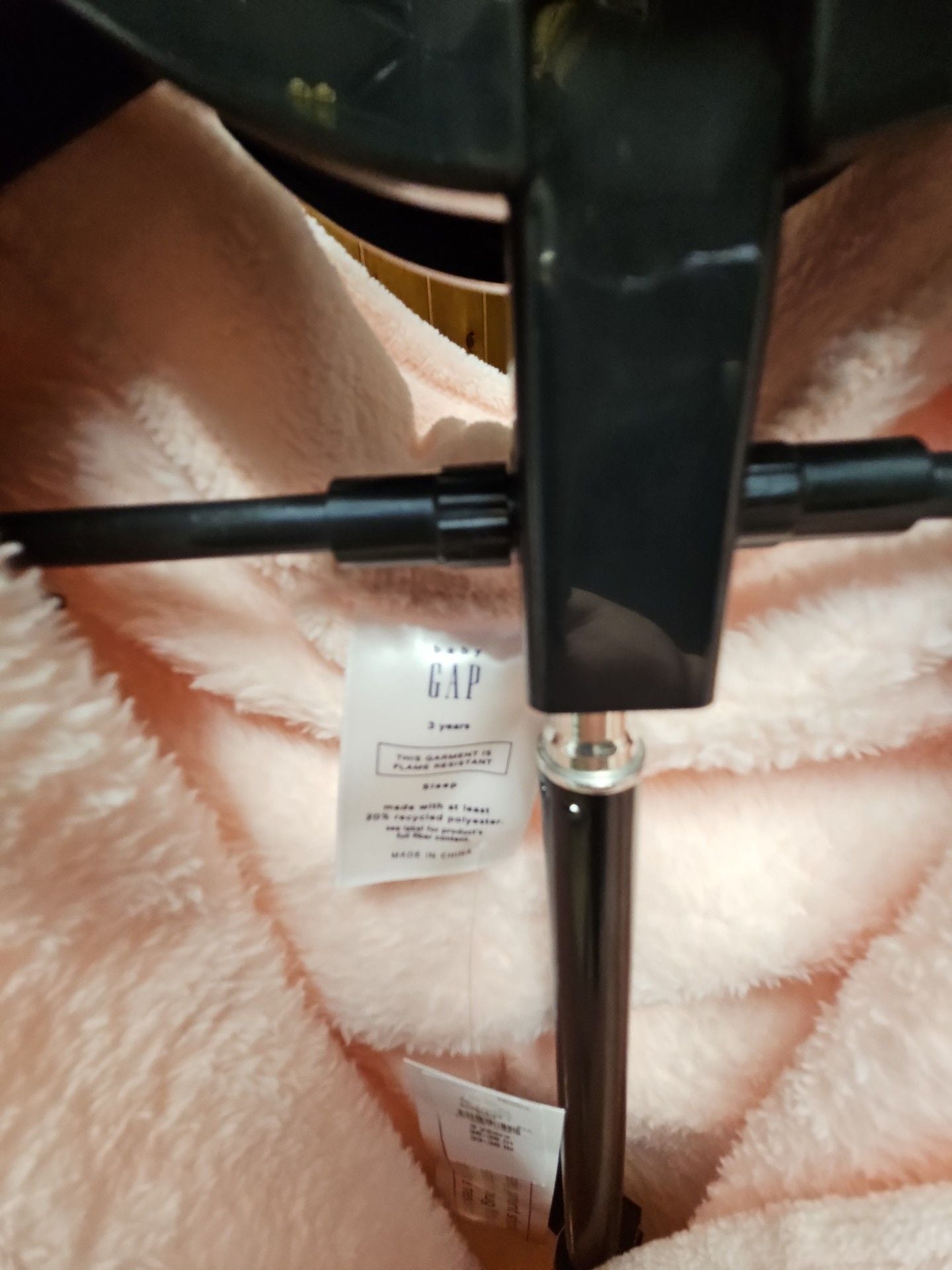 (531) Baby Gap Hooded Robe Size 3 Years Pink 3