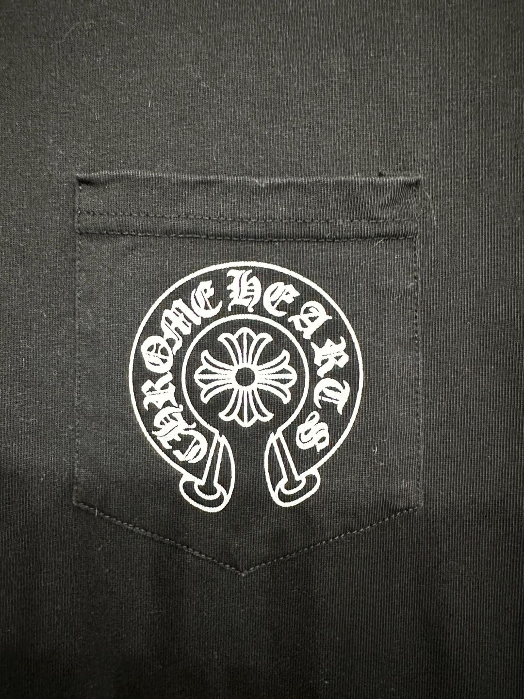 Chrome Hearts Los Angeles Horseshoe Pocket T-Shirt Black M 4