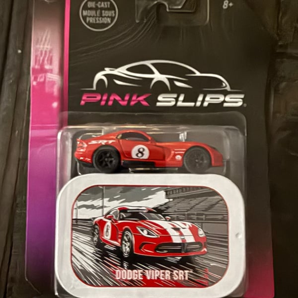 Jada Toys Pink Slips Dodge Viper SRT Size 1:64 Die-Cast Car