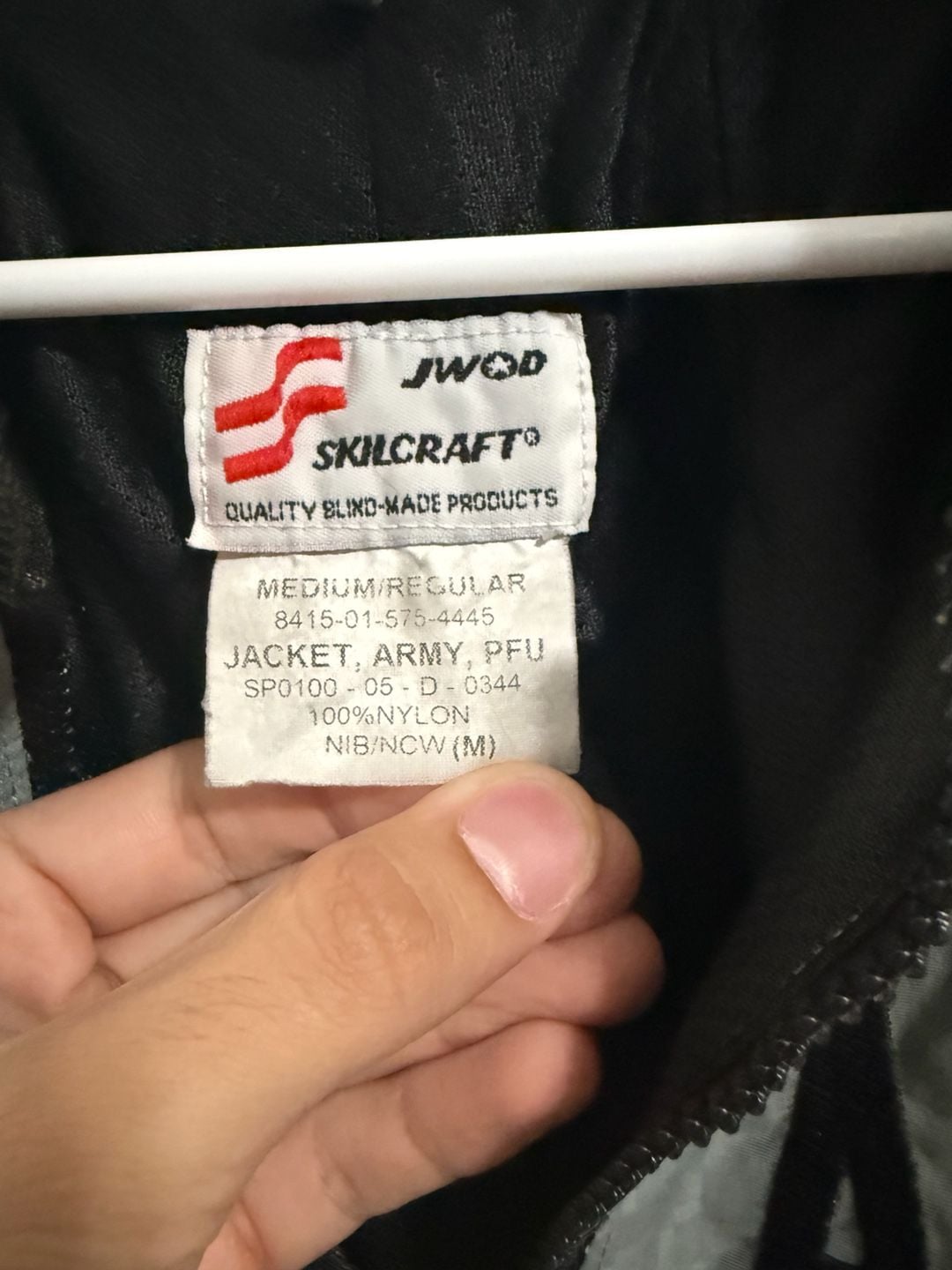 Skilcraft Army Physical Fitness Uniform Jacket Size Medium Gray Camo 4