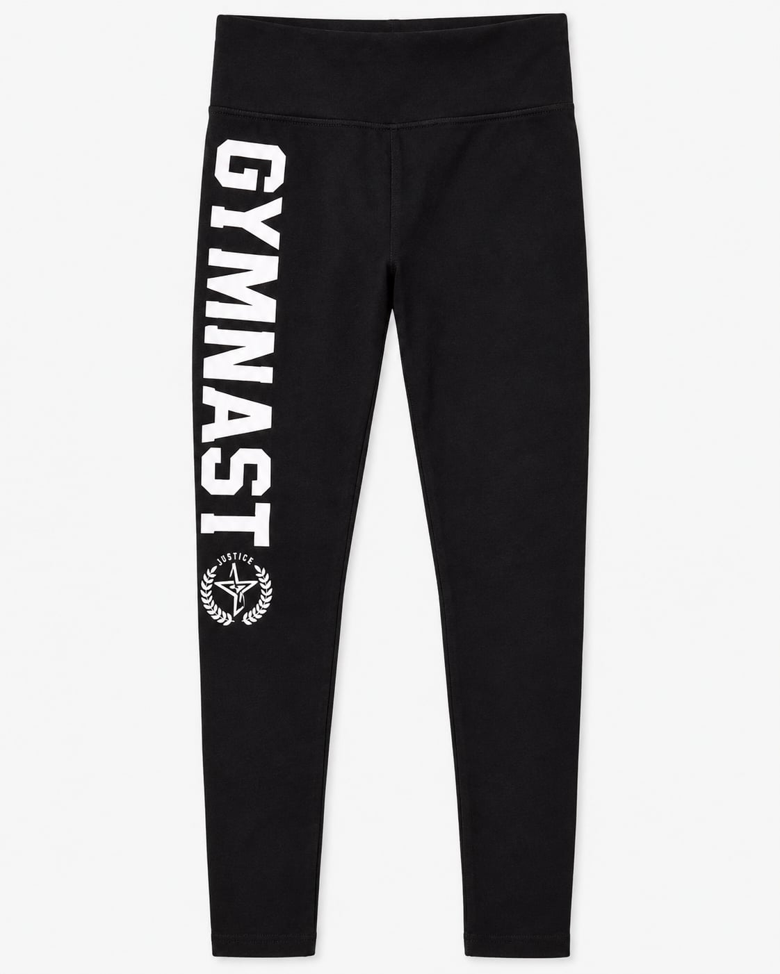 Justice Girls Size 10 Black “Gymnast” Leggings 2