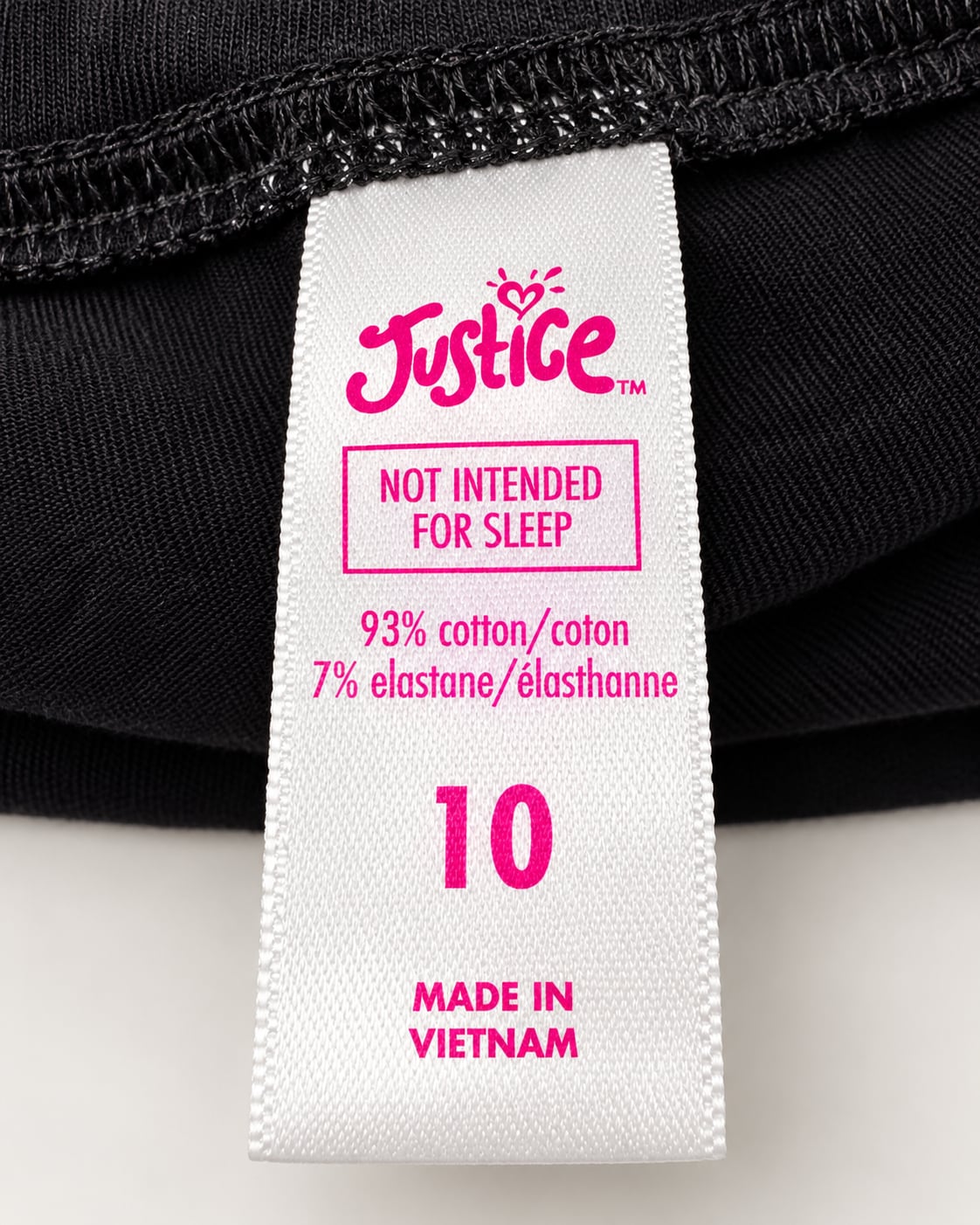 Justice Girls Size 10 Black “Gymnast” Leggings 5