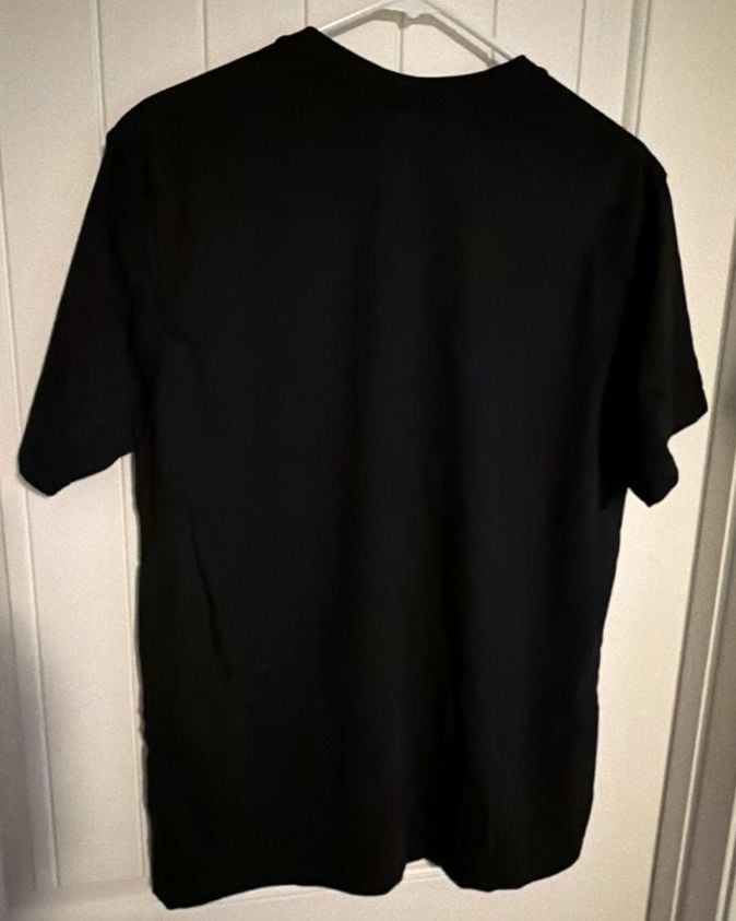 Graphic T-Shirt Size M Black Skulls Bandana Three Wise Skulls 7