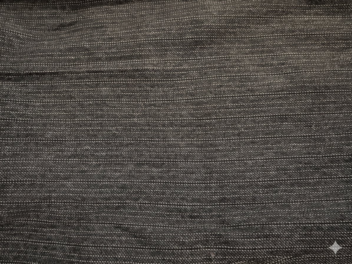 Bossini Striped Trousers Size 9 Black Gray Pinstripe Pants 4