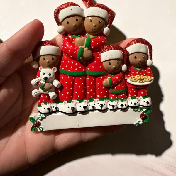 Polar X Christmas 2020 Personalize It! Pajama Family Ornament