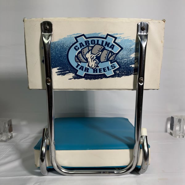 Vintage Carolina Tar Heels Portable Stadium Seat