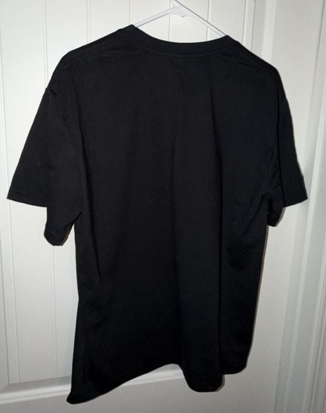 Tupac Graphic Tee Size L Black All Eyez on Me Rap T-Shirt 6