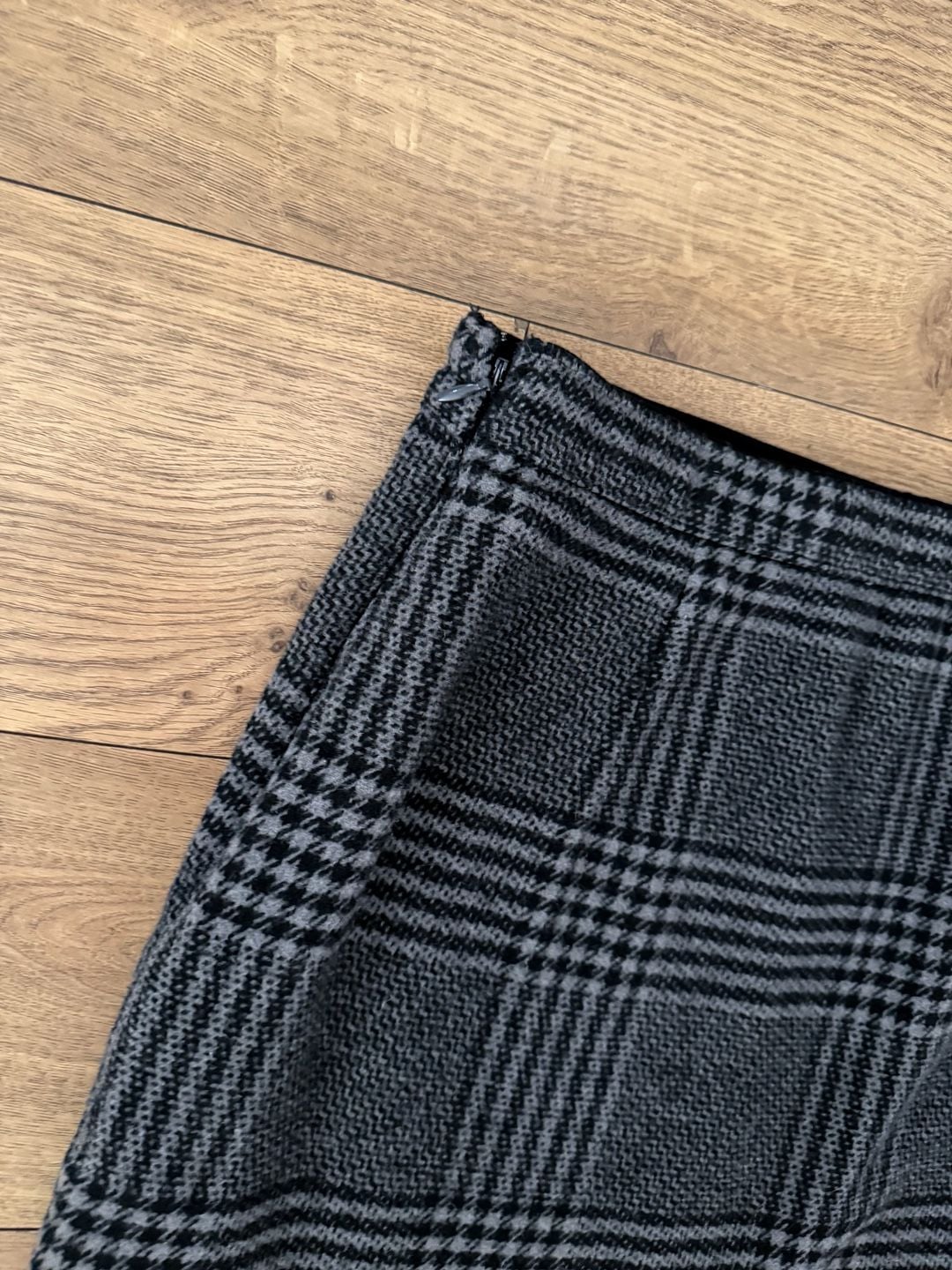 abercrombie & fitch wrap front plaid mini skirt. new... 7