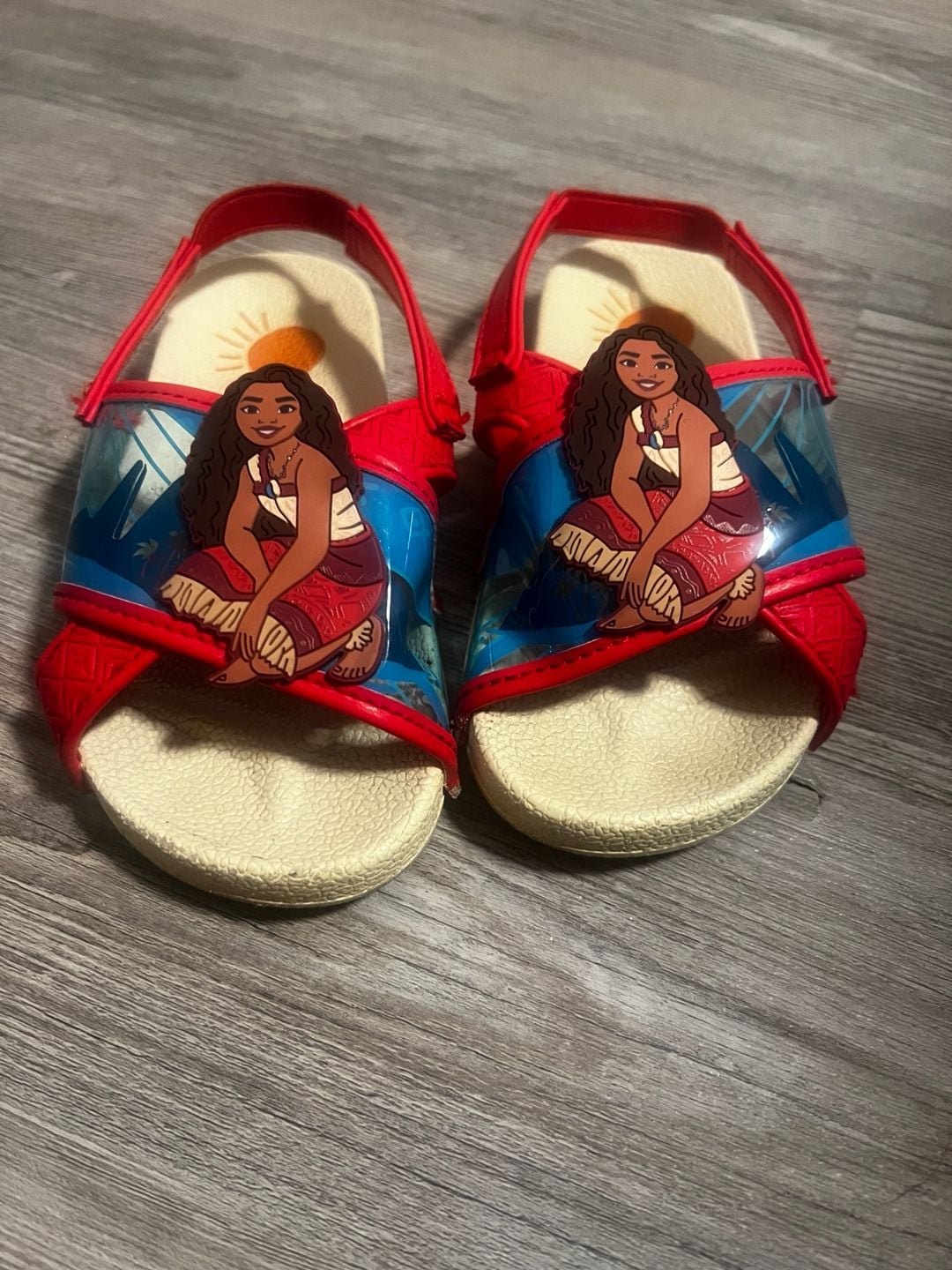Colorland Moana Sandal Size 9 Blue 2