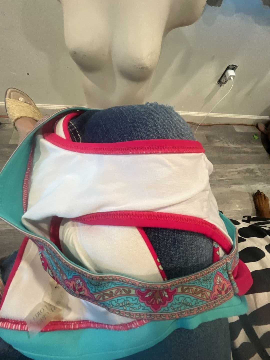 Victoria's Secret Paisley Halter Bikini Set 5