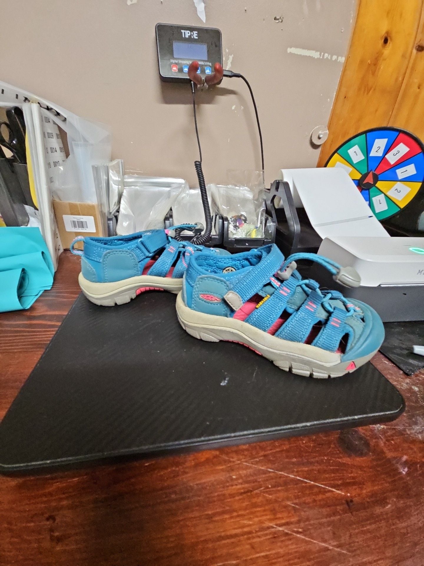 Keen Kids Sandals Size 10 Blue Pink 6