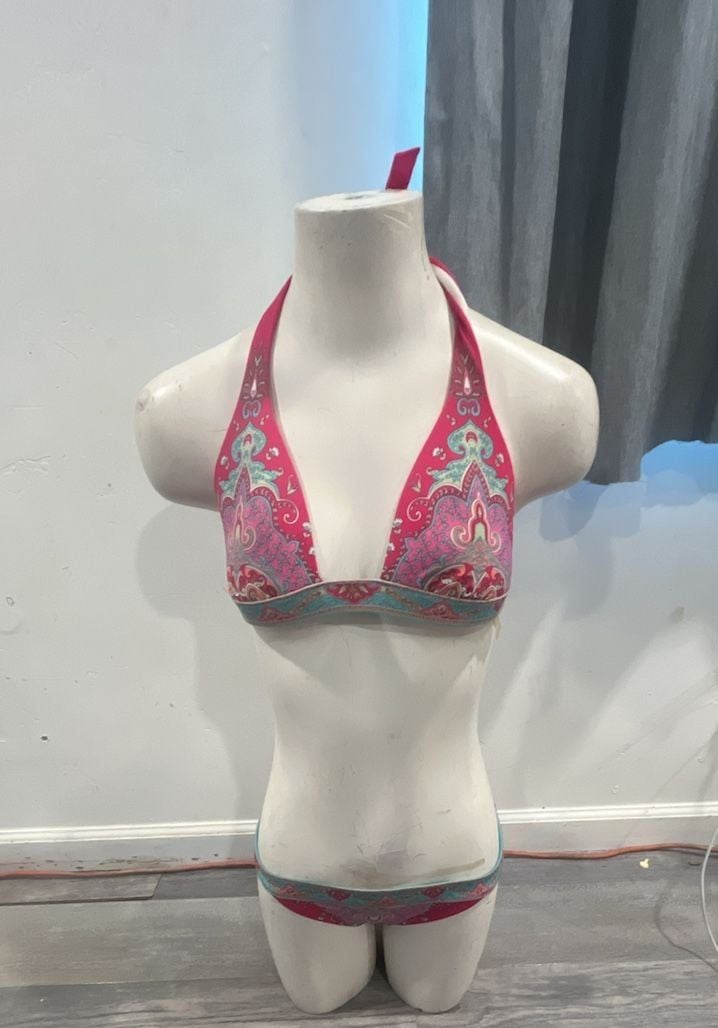 Victoria's Secret Paisley Halter Bikini Set 1