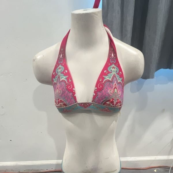 Victoria's Secret Paisley Halter Bikini Set