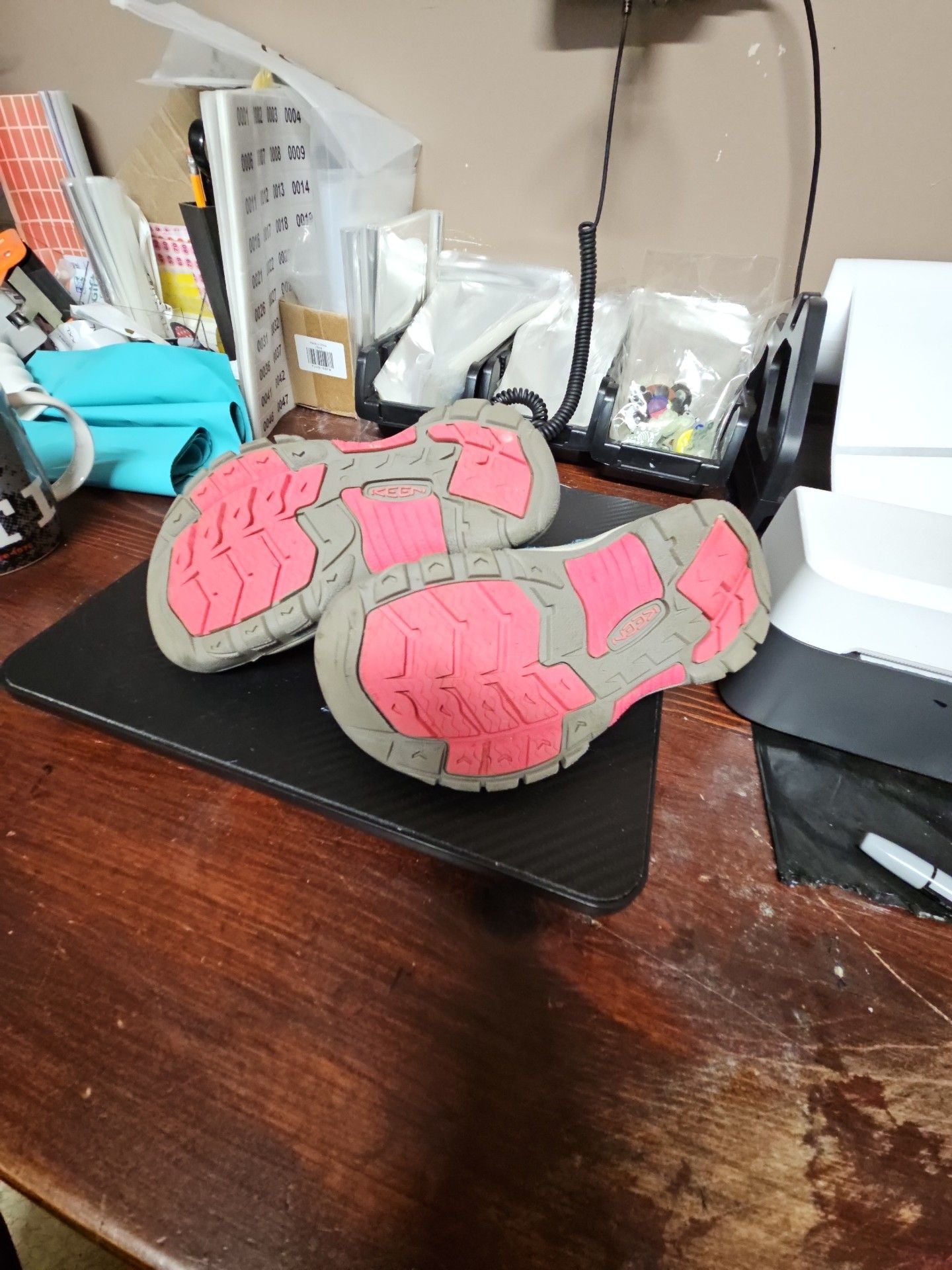 Keen Kids Sandals Size 10 Blue Pink 9