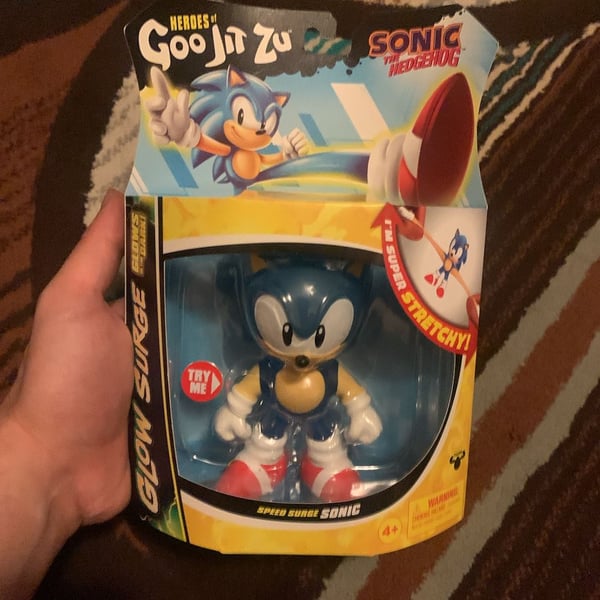 Sonic The Hedgehog Speed Surge Sonic Figure