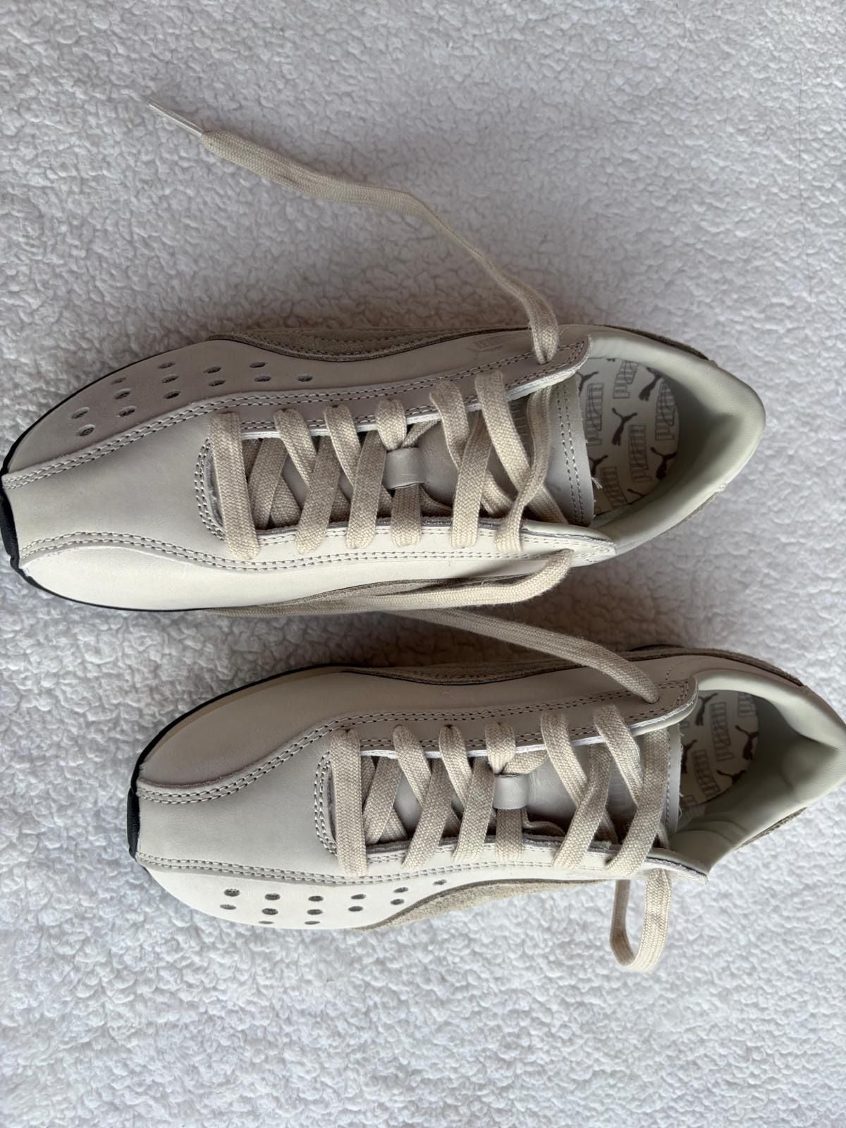 Puma Sprint Premium Sneakers Size 5.5 Beige Desert Dust 2