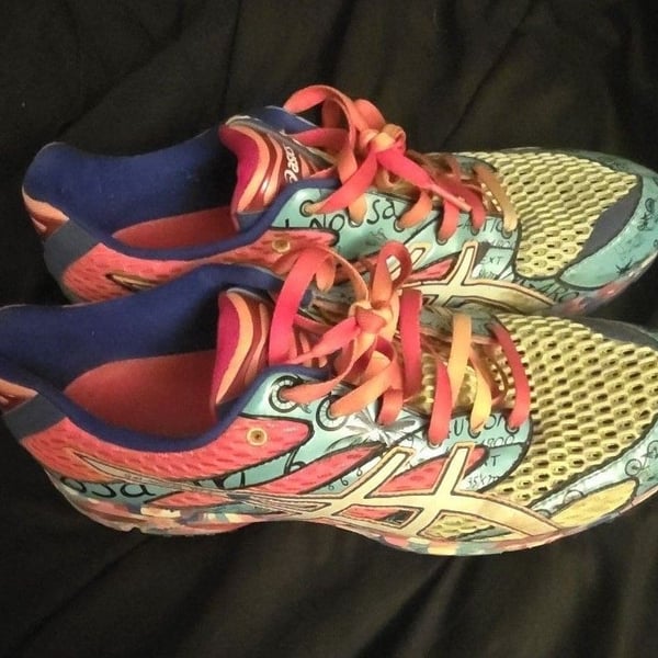 Asics Gel-Noosa Tri 6 Size 13 Multi-Color Triathlon Running Shoes