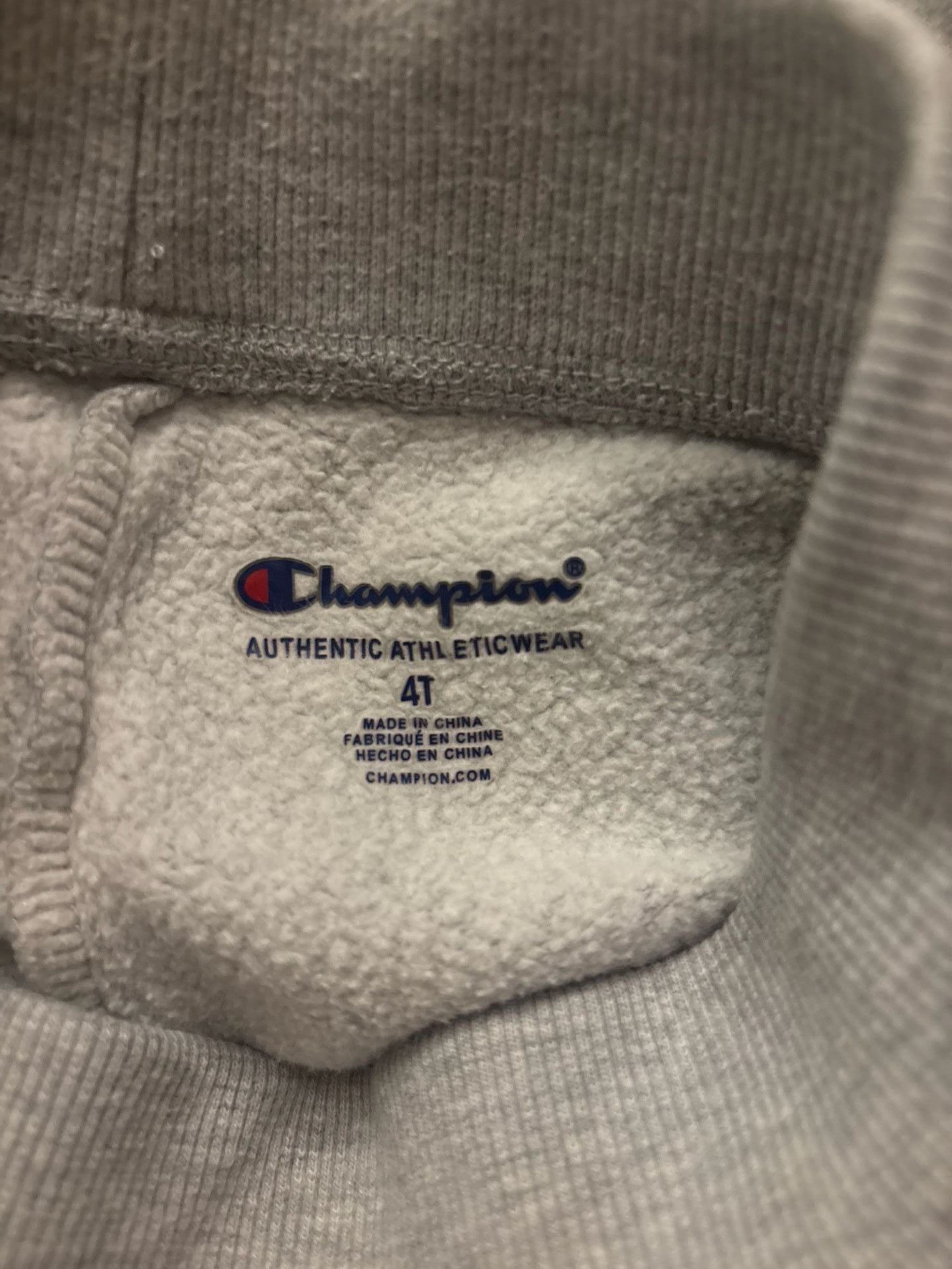 Champion Joggers Size 4T Gray Sweatpants 4