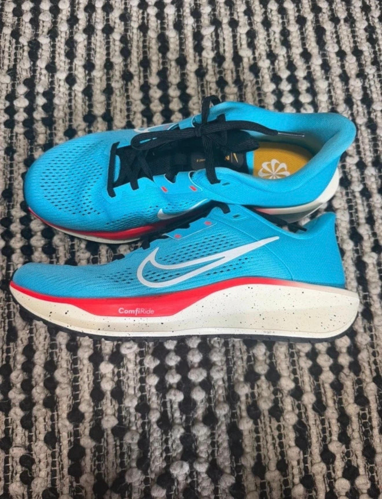 Nike Quest 6 Baltic Blue Bright Crimson FD6033-400 US 10 2