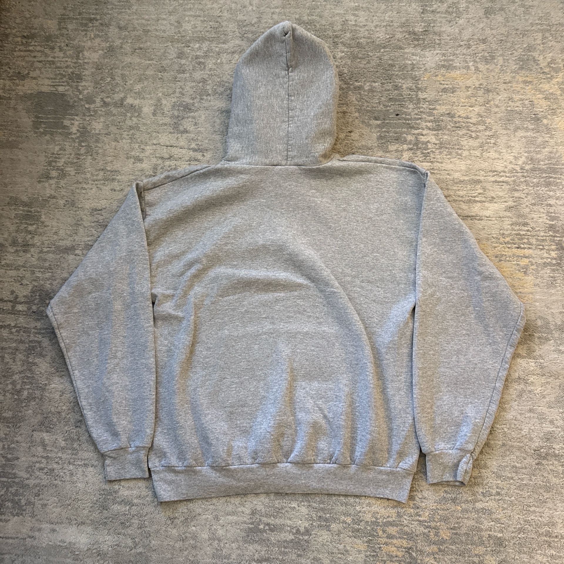 Vintage Hanes South High Spartans Hoodie Size XL Gray Pullover Sweatshirt 4