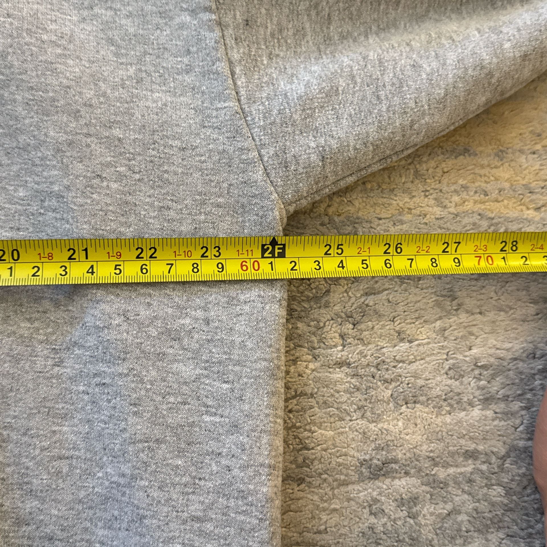 Vintage Hanes South High Spartans Hoodie Size XL Gray Pullover Sweatshirt 5