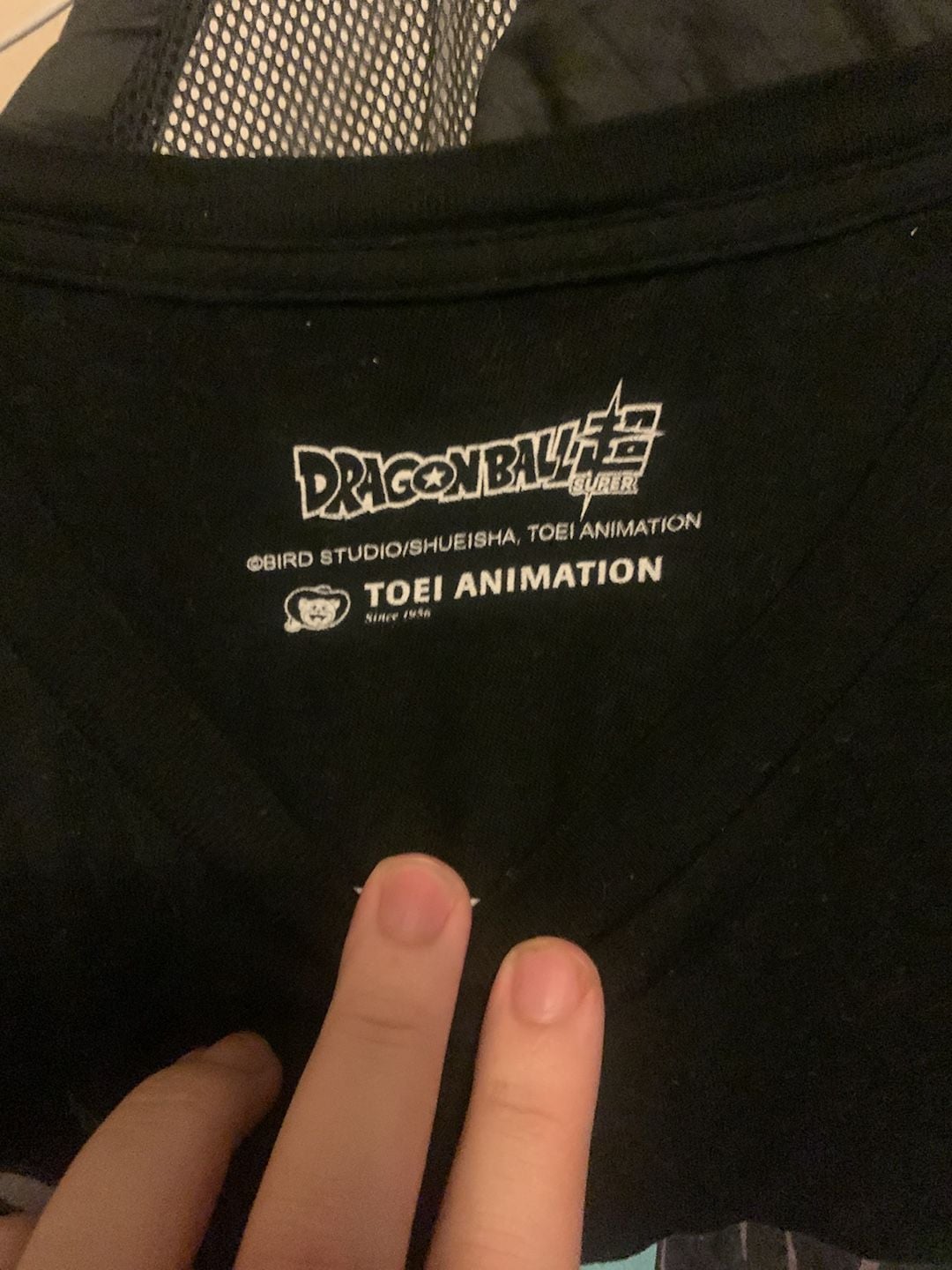 Toei Animation Dragon Ball Super Goku Character Panels Black T-Shirt 3