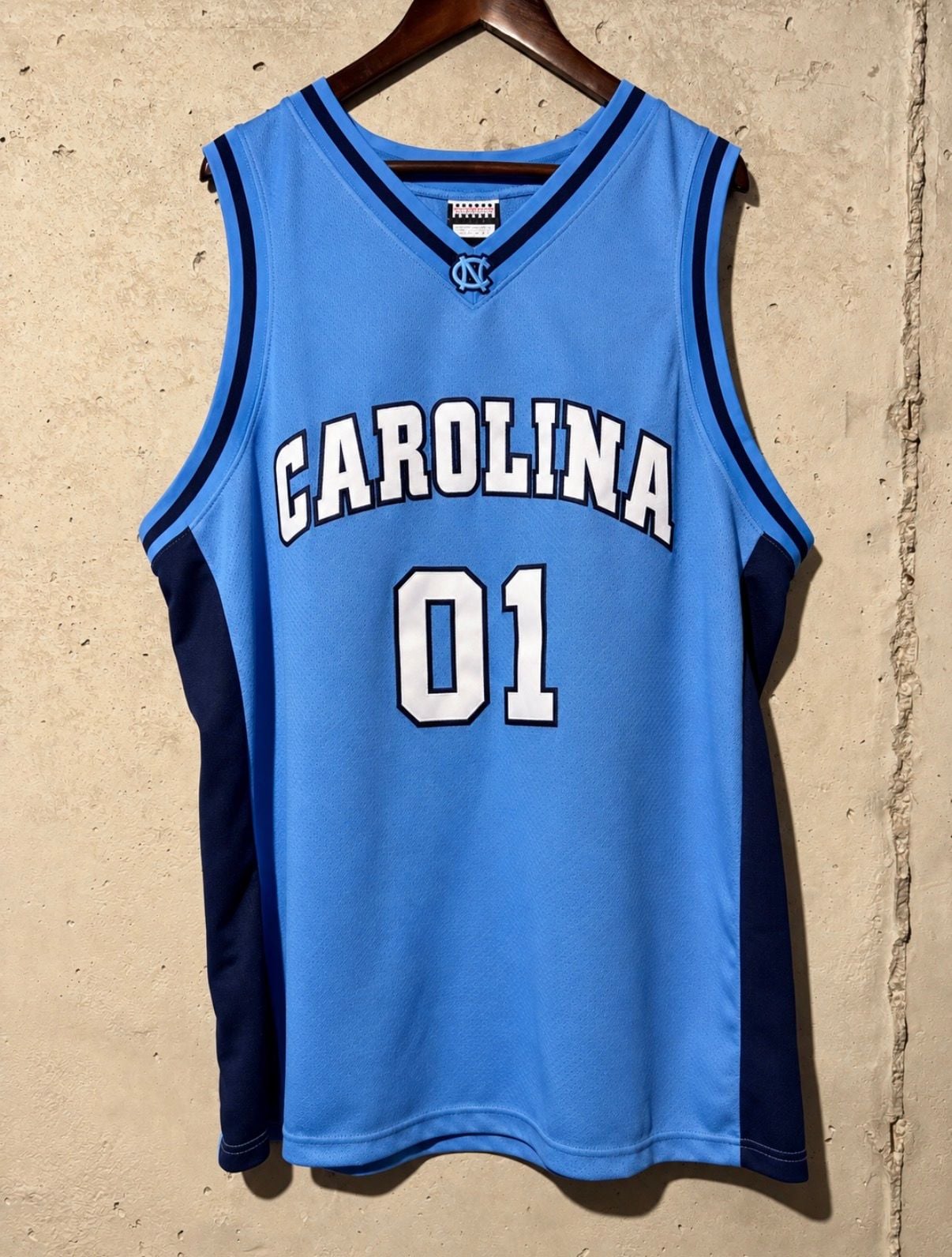 Foot Locker North Carolina Tar Heels Basketball Jersey #01 Blue 2