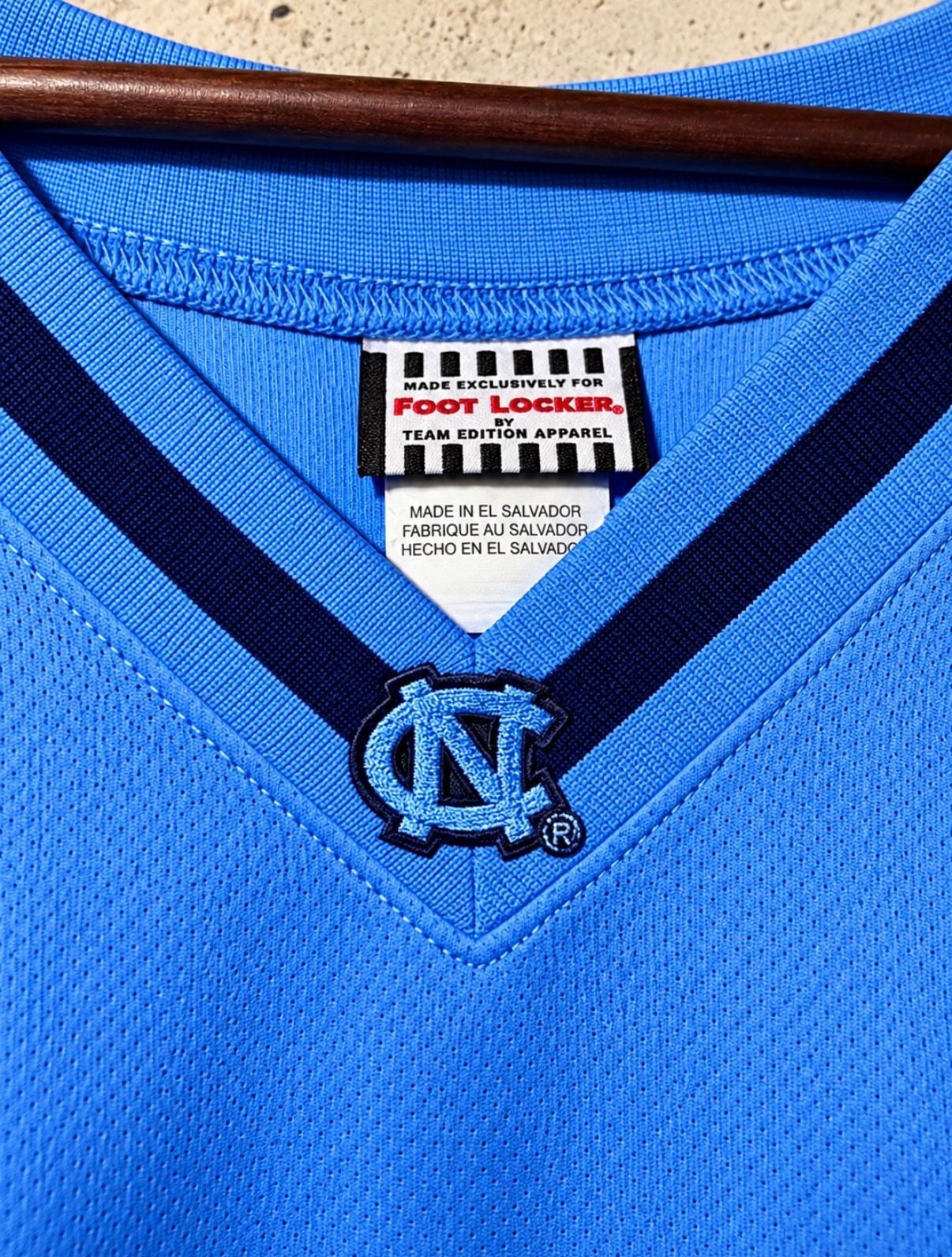 Foot Locker North Carolina Tar Heels Basketball Jersey #01 Blue 3