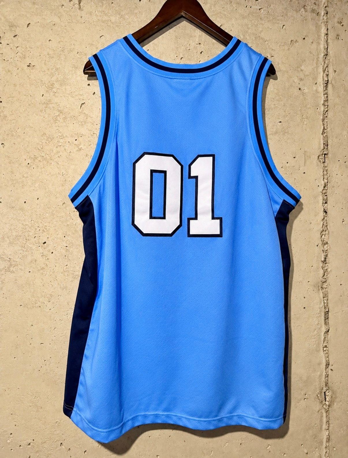 Foot Locker North Carolina Tar Heels Basketball Jersey #01 Blue 5