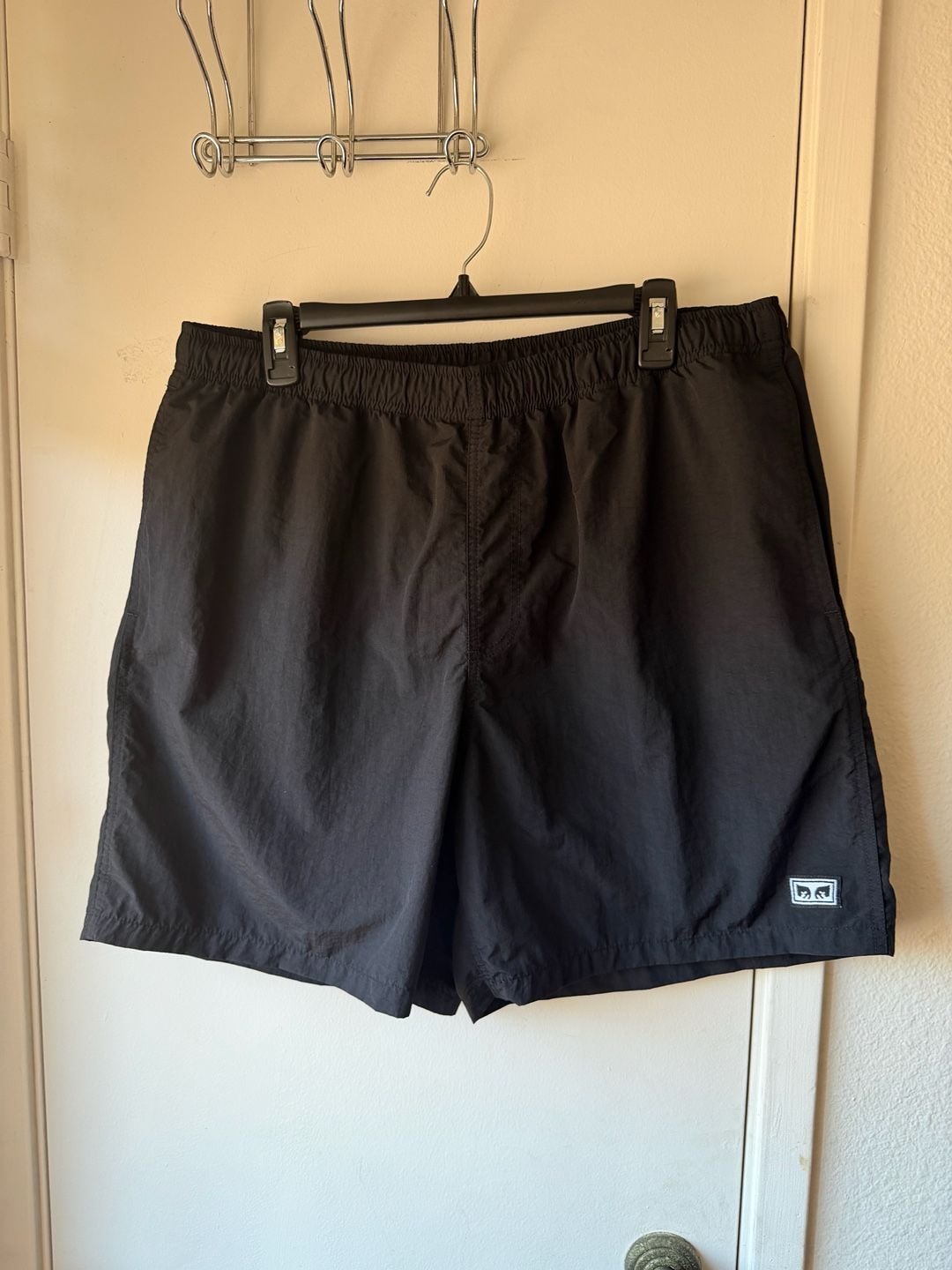 Obey Easy Eyes Nylon Short Size XL Black 2