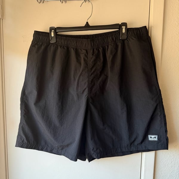 Obey Easy Eyes Nylon Short Size XL Black