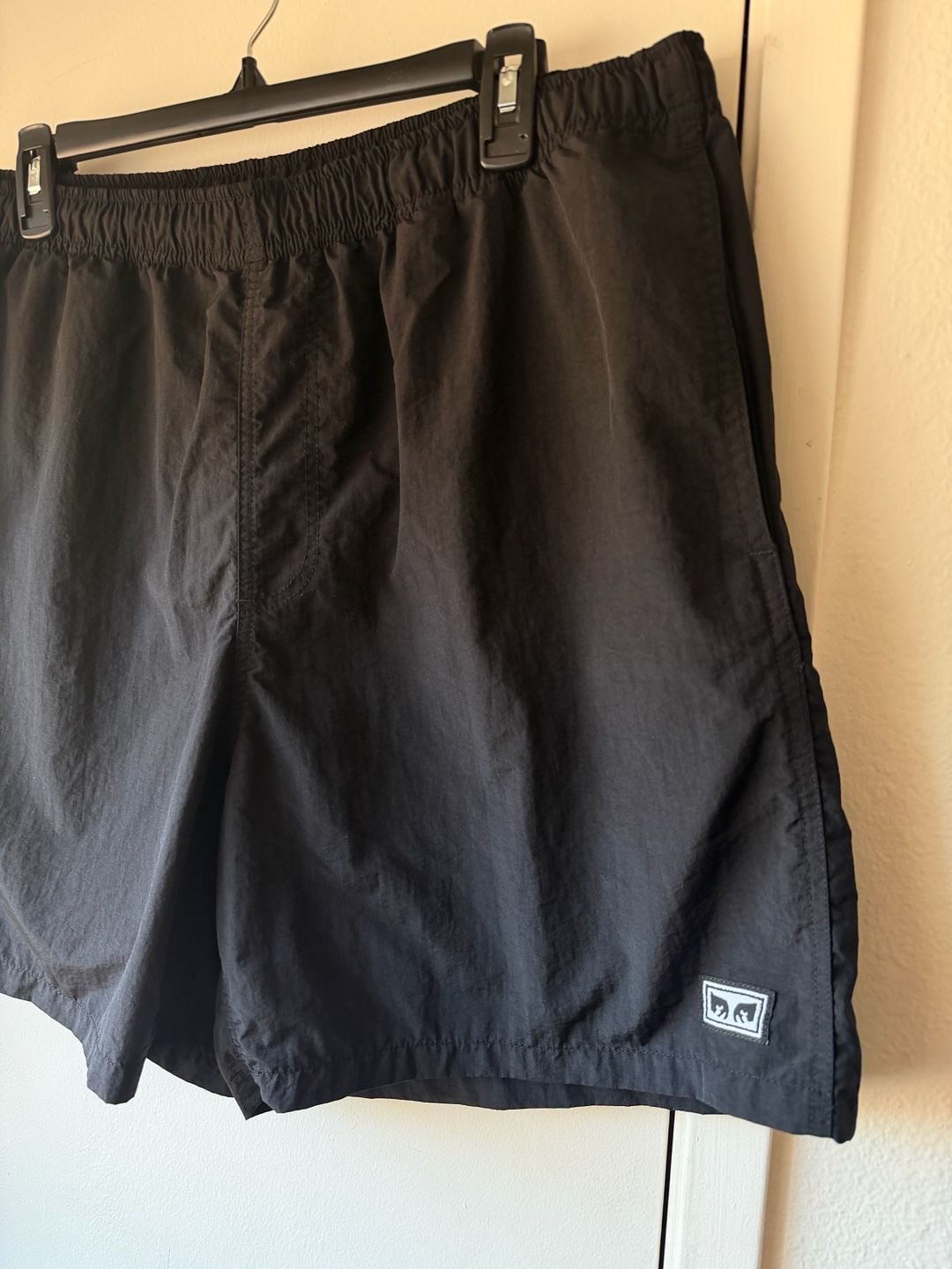 Obey Easy Eyes Nylon Short Size XL Black 3