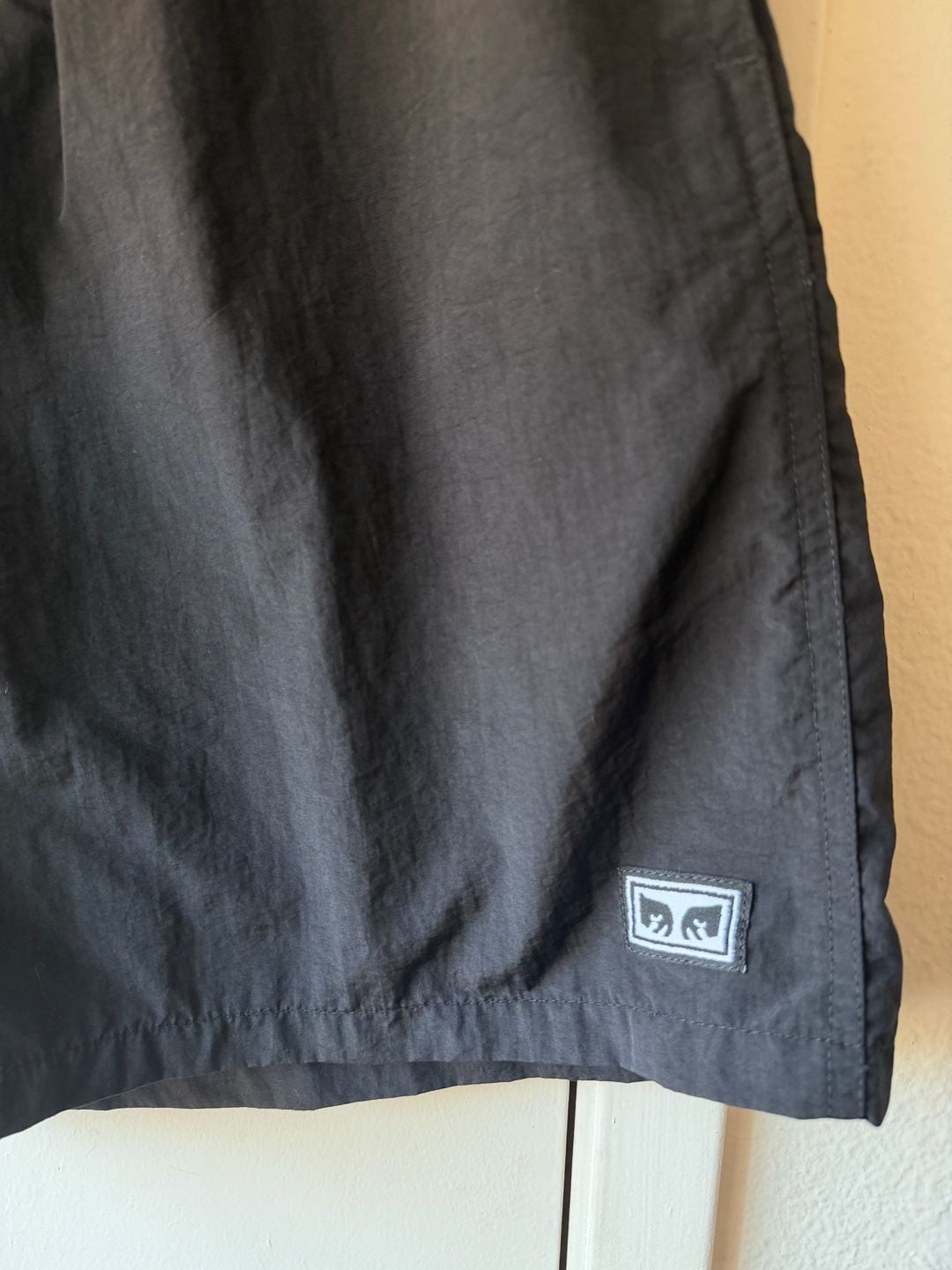 Obey Easy Eyes Nylon Short Size XL Black 4