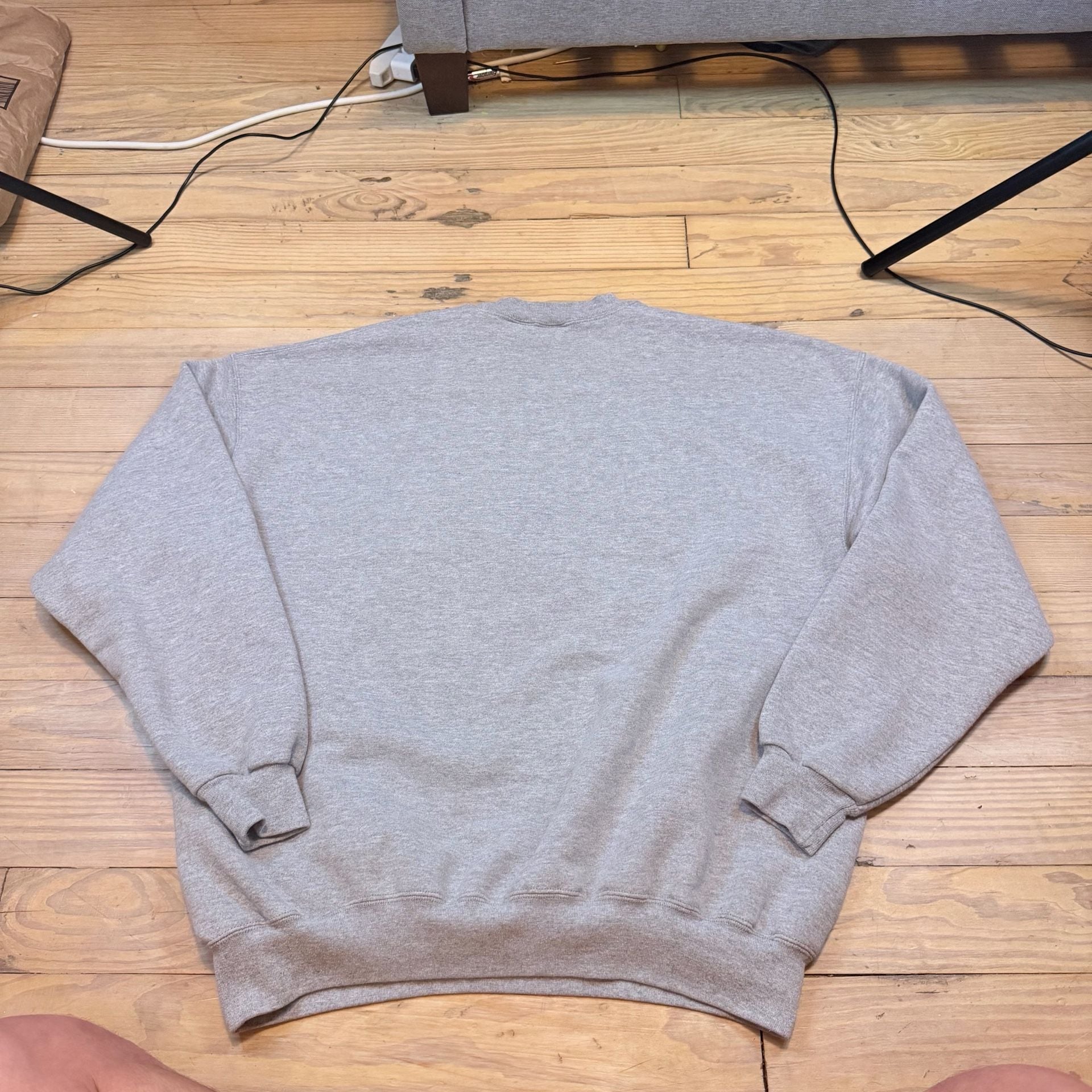 Vintage M.J. Soffe US Army Fort Lewis Washington Sweatshirt Size 2XL Grey 8