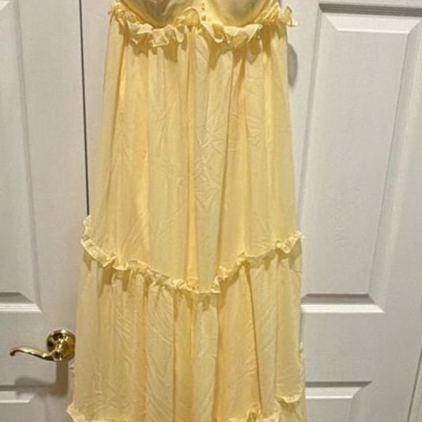 Maxi Dress Yellow