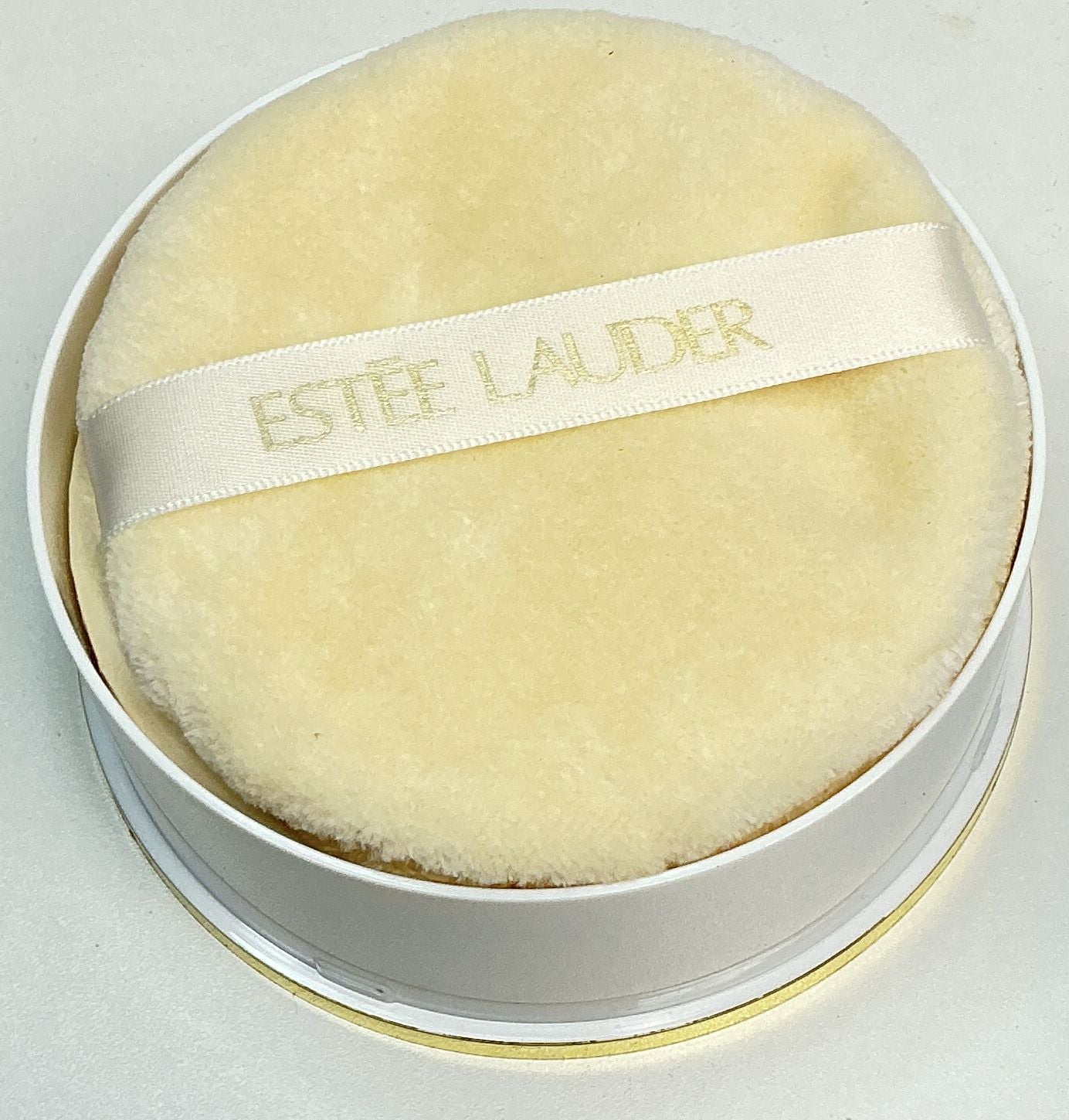 Estee Lauder Youth Dew Body Powder Puff Aqua Box 2