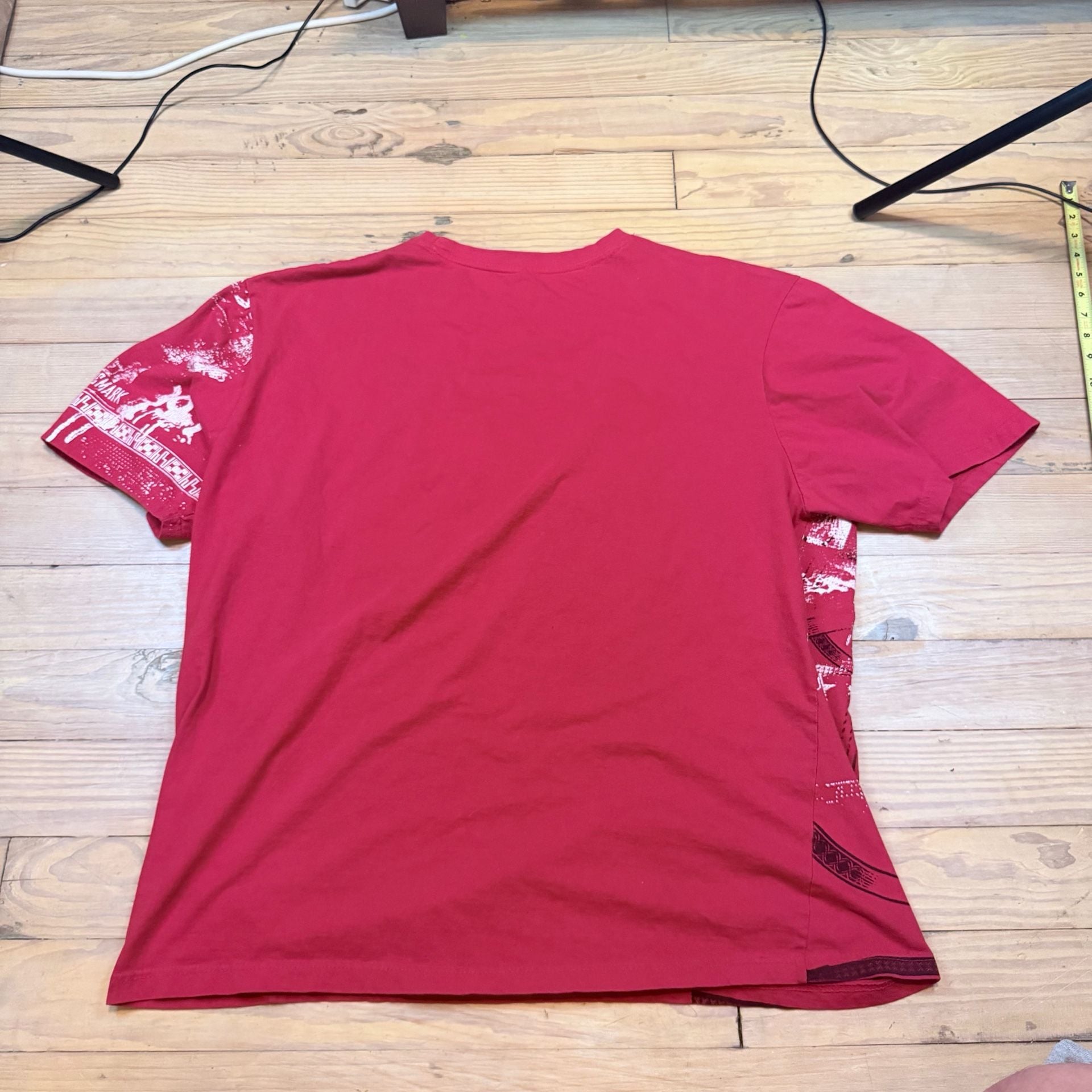 Southpole Graphic T-Shirt Size XL Red Tiger Y2K Grunge 7
