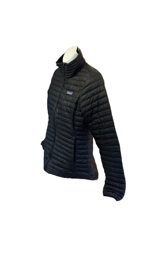 Patagonia AlpLight Down Jacket Women's Size X-Small Black Full Zip Puffer Jacket 3